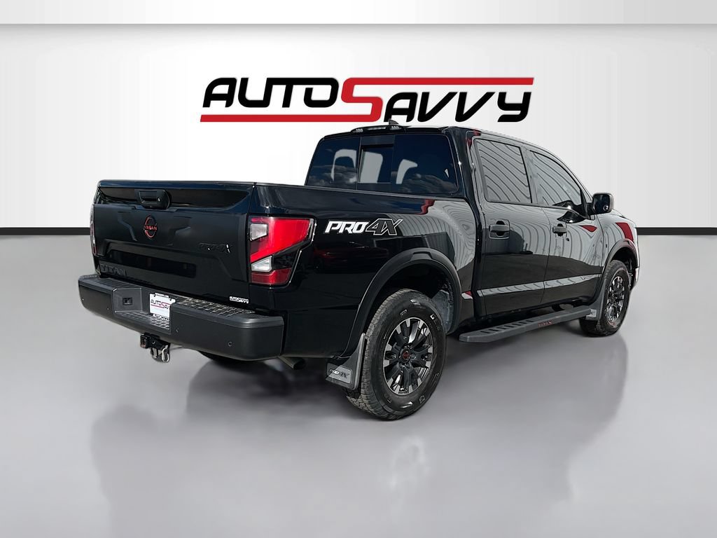 Used 2023 Nissan Titan PRO-4X w/ Off Road Protection Package AWD/4WD image 7