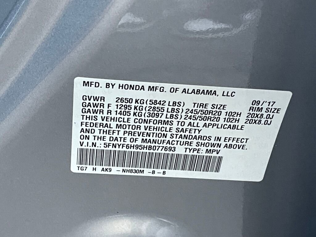 Used 2017 Honda Pilot Touring image 33