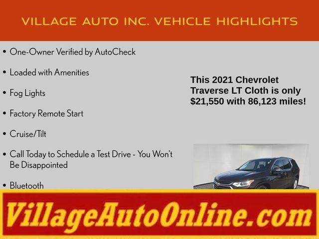 Used 2021 Chevrolet Traverse LT image 16