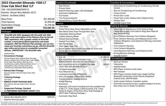 Certified 2022 Chevrolet Silverado 1500 LT AWD/4WD image 32