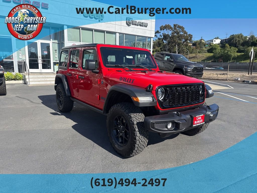 Certified 2025 Jeep Wrangler Unlimited Sport S 4xe