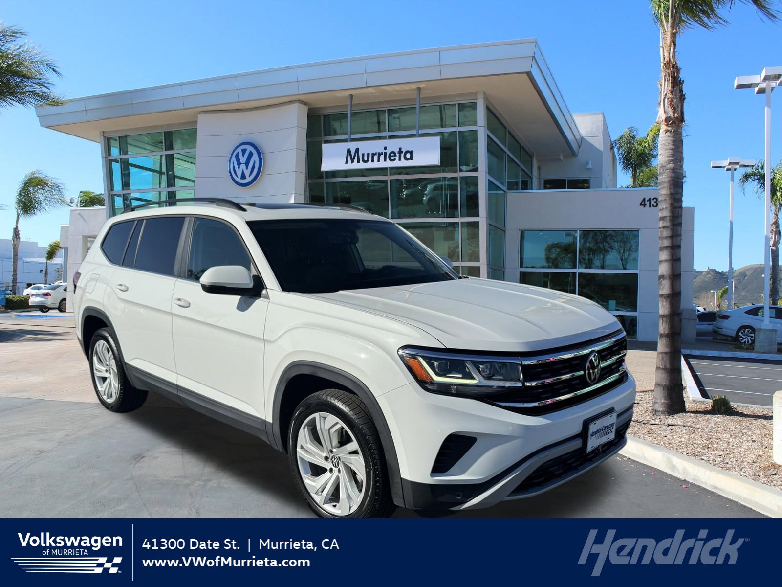 Used 2022 Volkswagen Atlas SE image 1