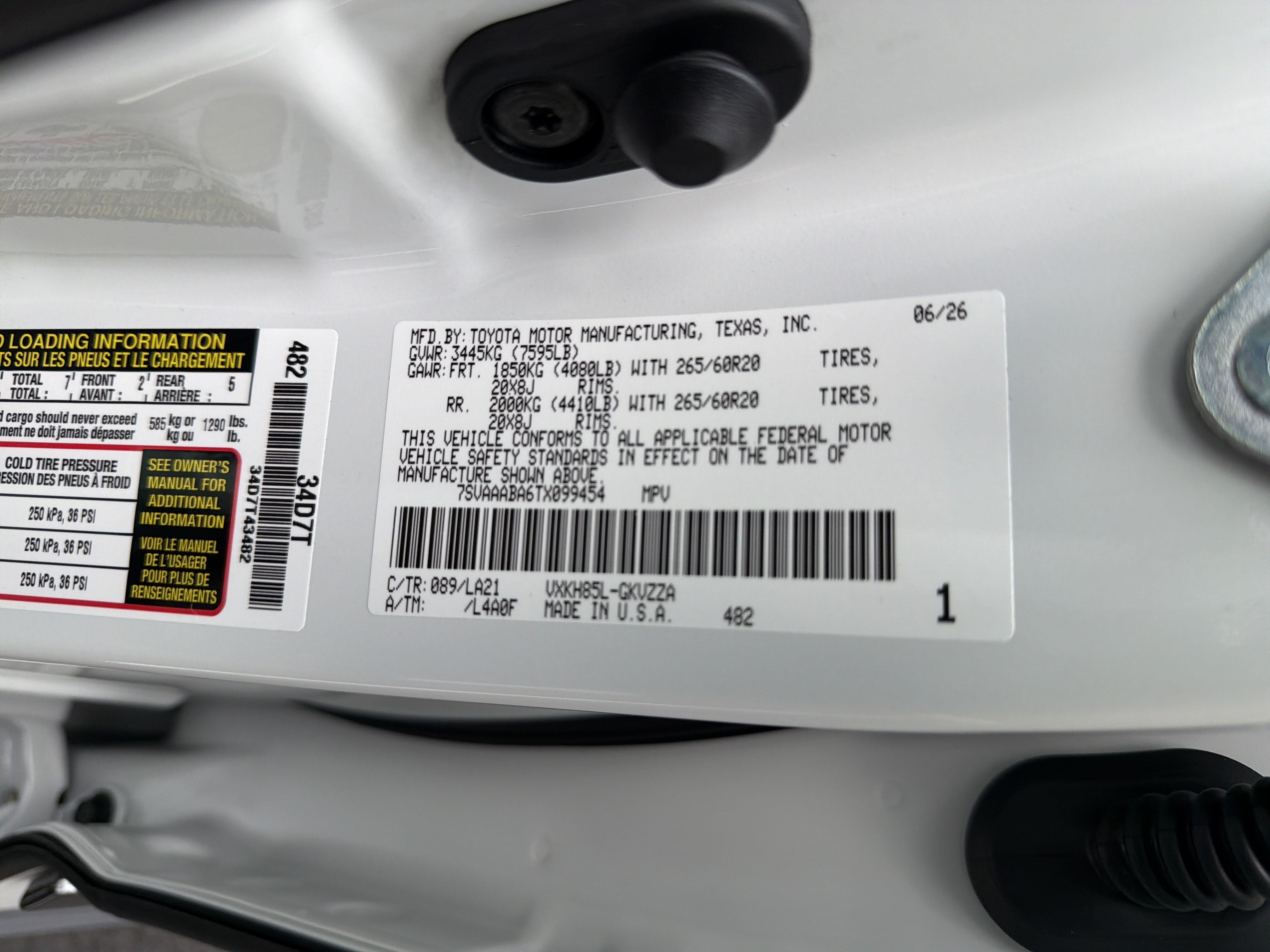 New 2026 Toyota Sequoia Platinum AWD/4WD image 14
