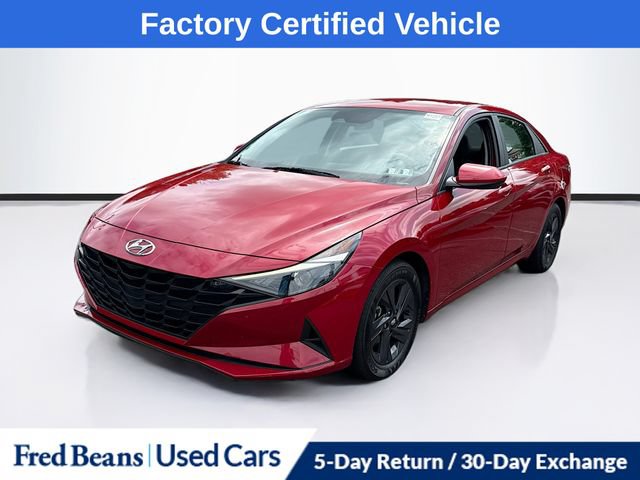 Certified 2022 Hyundai Elantra Blue FWD image 3