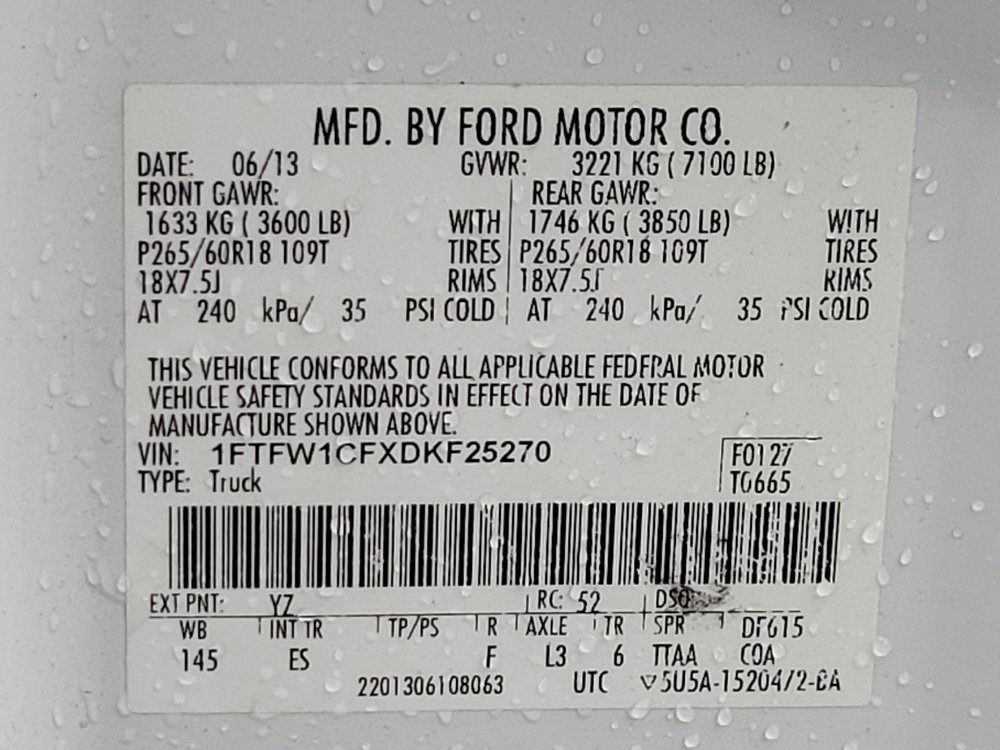 Used 2013 Ford F150 Lariat RWD image 33