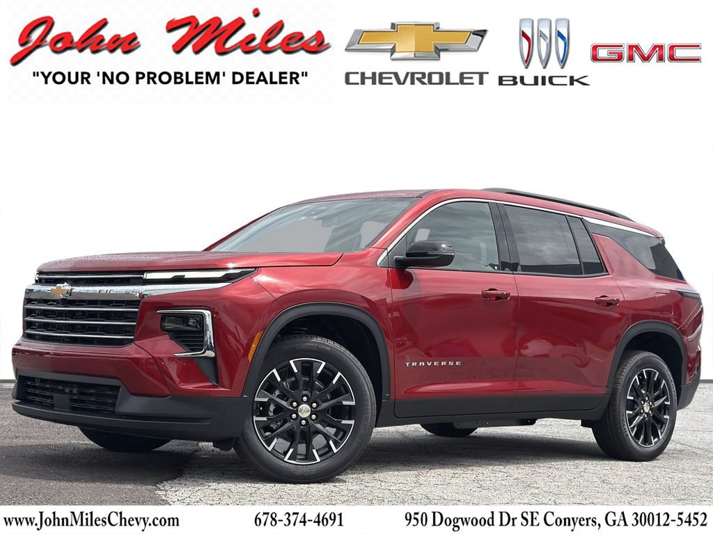 New 2026 Chevrolet Traverse LT w/ Sun and Wheel Package FWD image 1