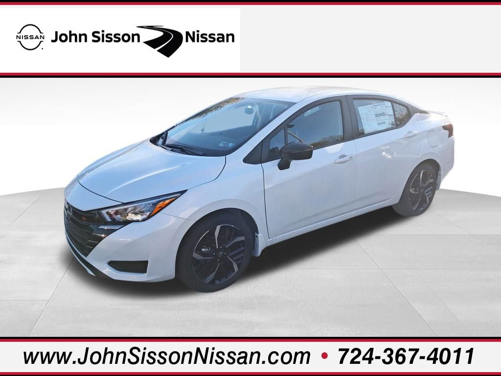 New 2025 Nissan Versa SR w/ Trunk Package image 1
