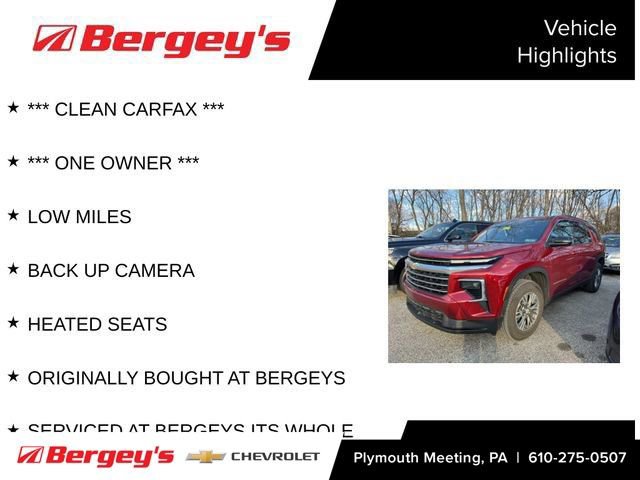 Certified 2025 Chevrolet Traverse LT w/ Driver Confidence Package image 5