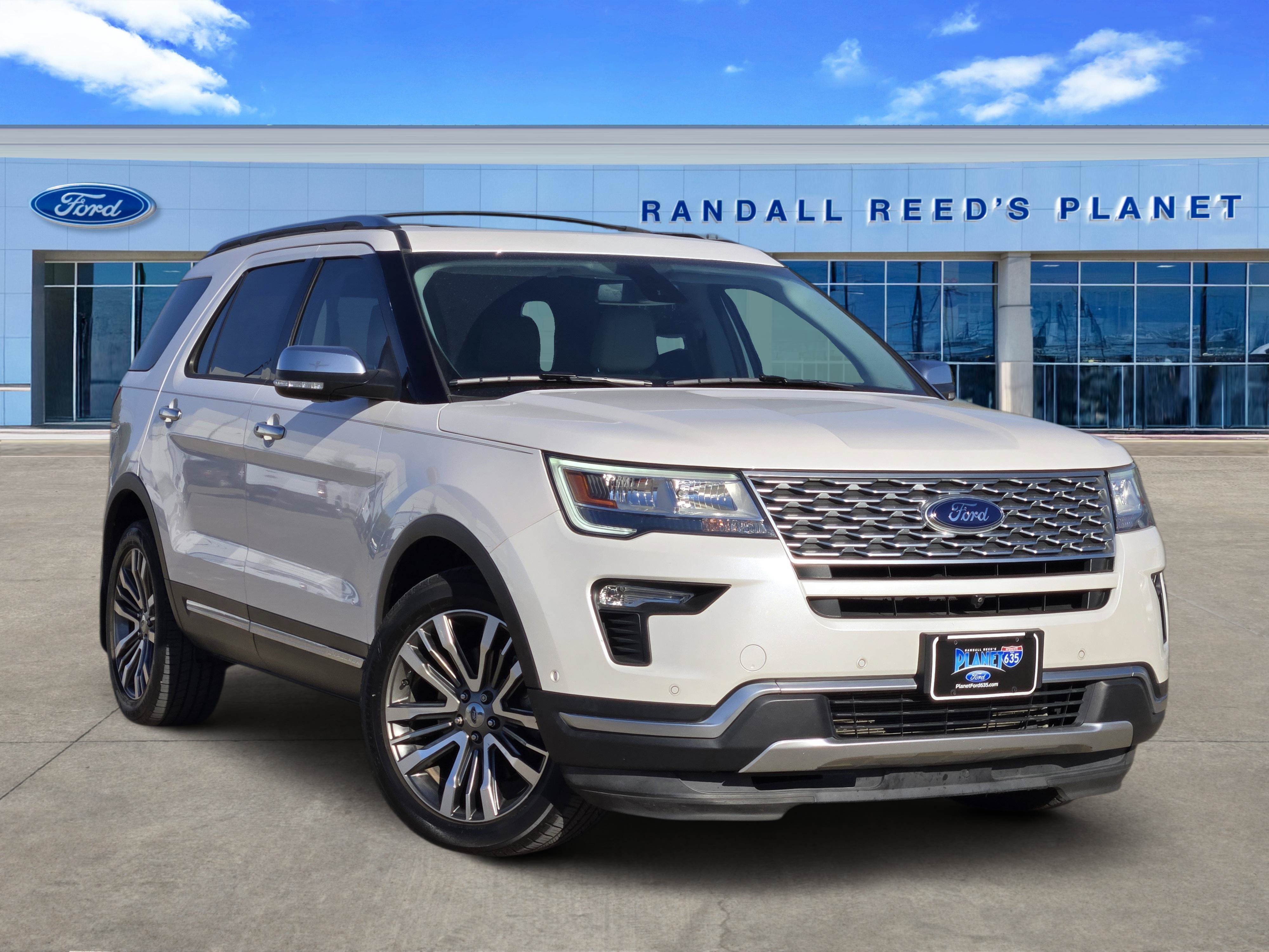 Certified 2019 Ford Explorer Platinum