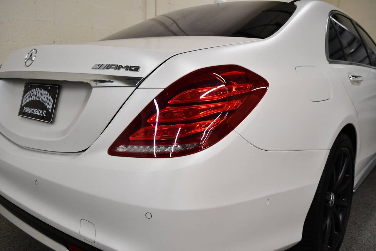 Used 2015 Mercedes-Benz S 63 AMG 4MATIC Sedan image 31