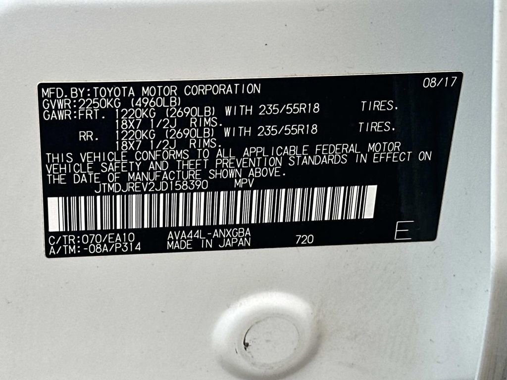 Used 2018 Toyota RAV4 Limited image 37