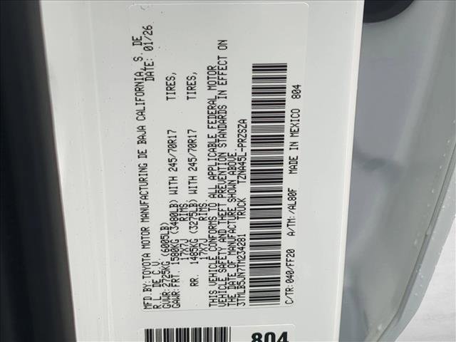 New 2026 Toyota Tacoma SR5 image 18