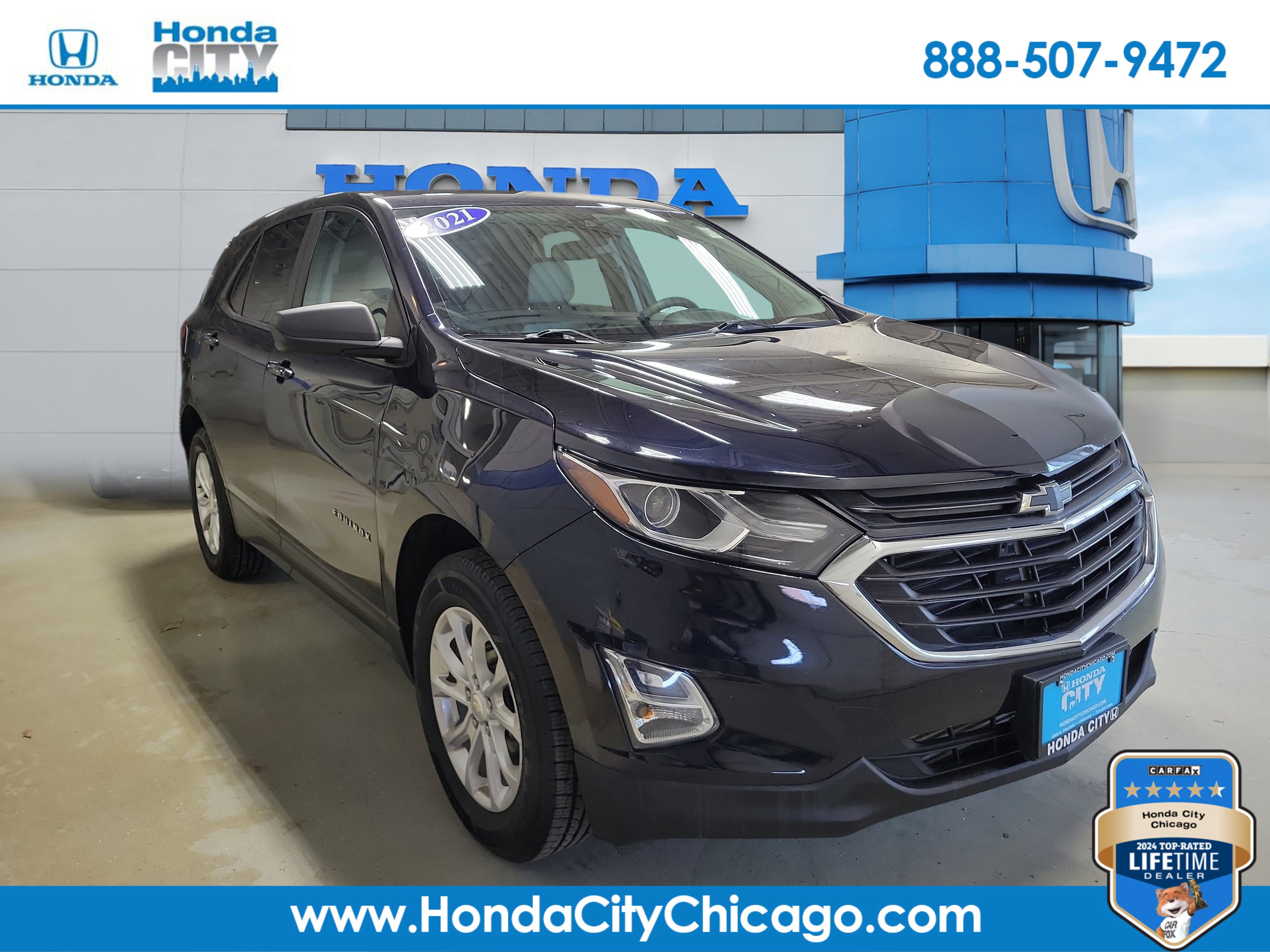 Used 2021 Chevrolet Equinox LS w/ LS Convenience Package image 1