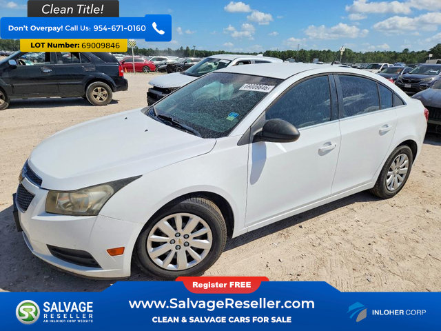 Used 2011 Chevrolet Cruze LS w/ Connectivity Package