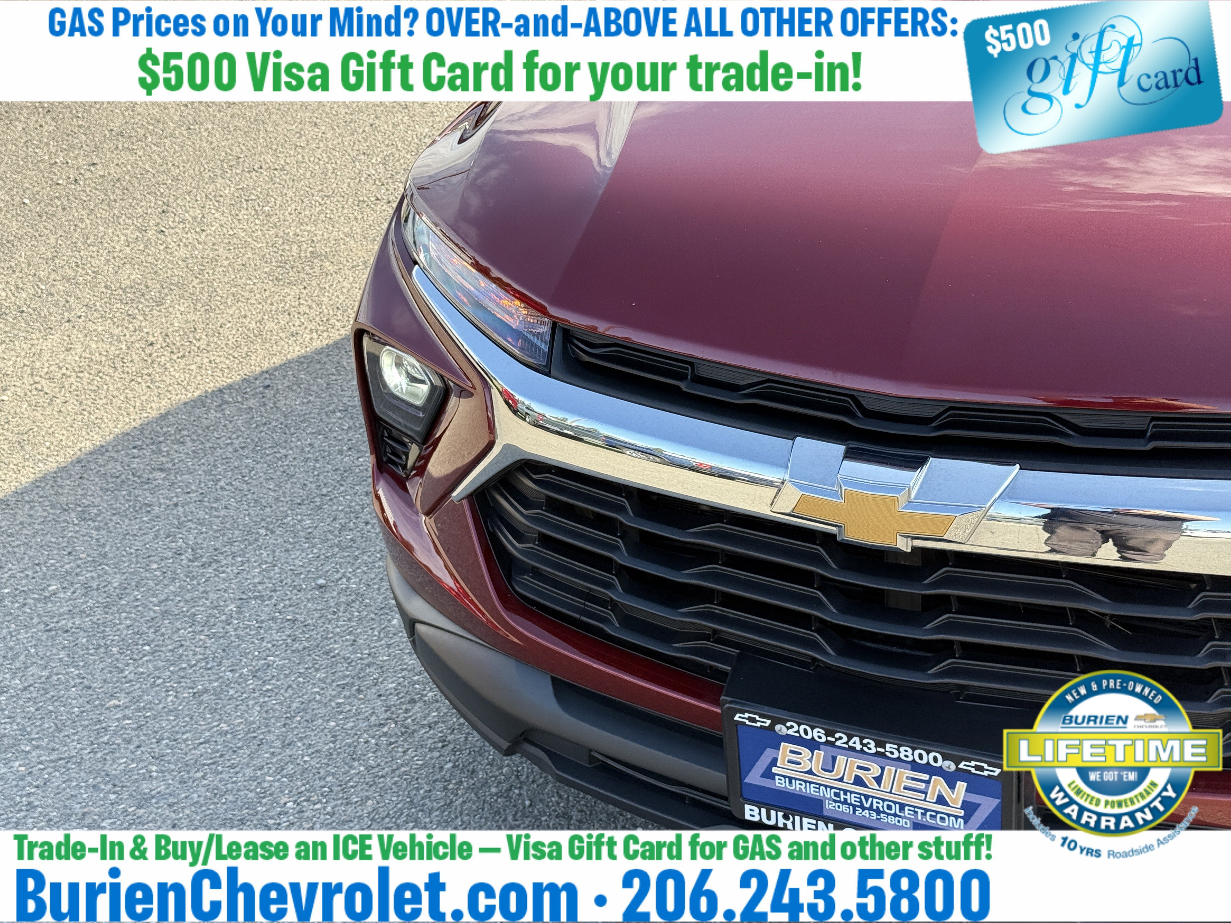 Used 2024 Chevrolet TrailBlazer LS w/ LS Convenience Package FWD image 38