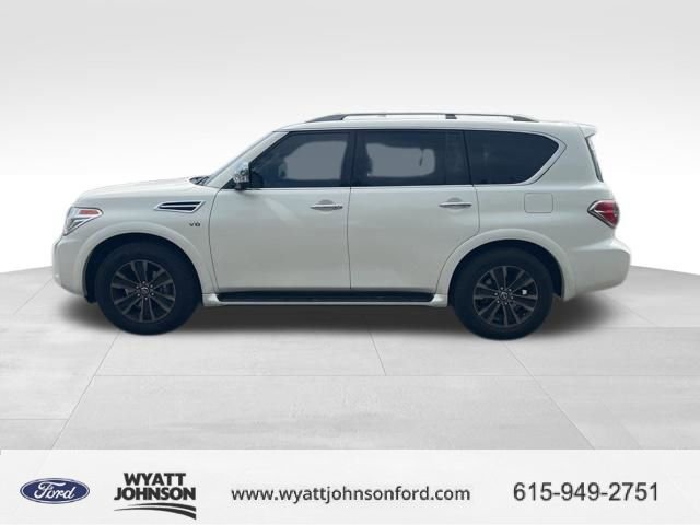 Used 2019 Nissan Armada Platinum w/ Interior Lighting Package RWD image 8