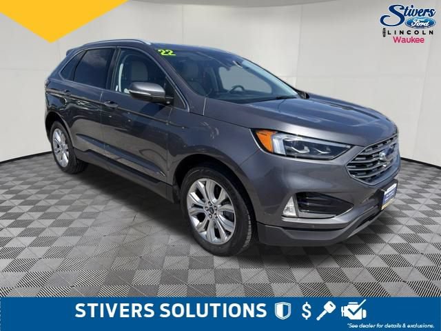 Used 2022 Ford Edge Titanium w/ Equipment Group 301A AWD/4WD image 3