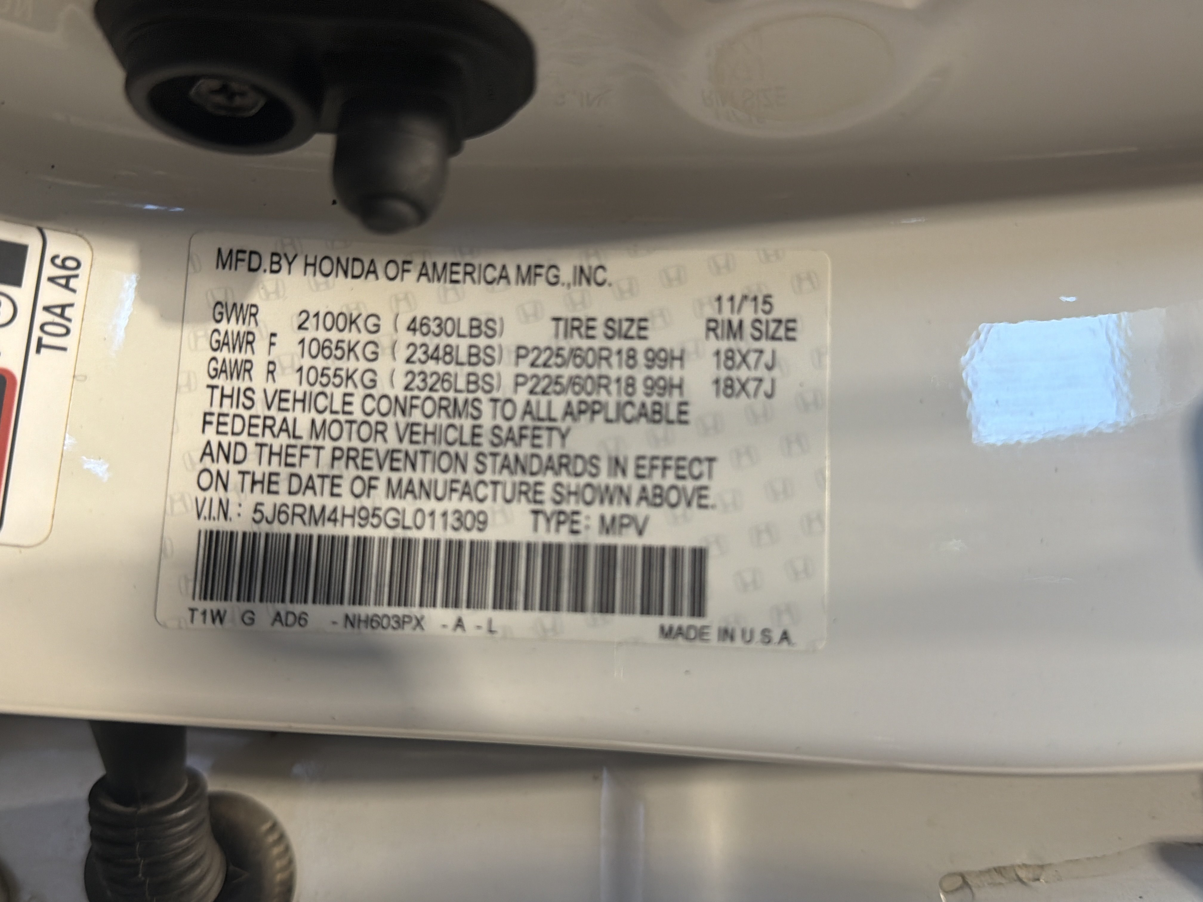 Used 2016 Honda CR-V Touring image 36