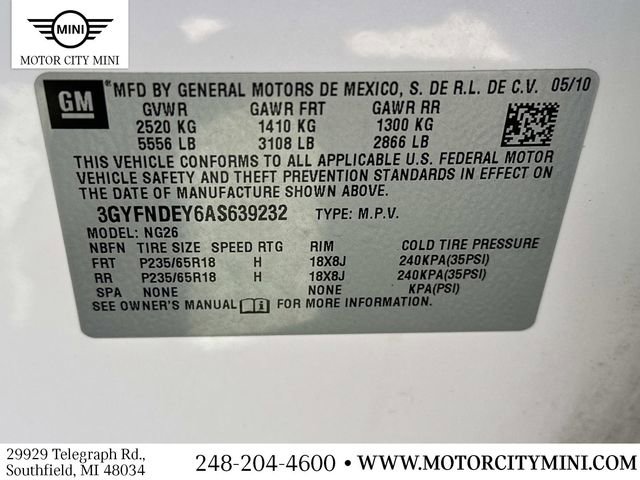 Used 2010 Cadillac SRX Luxury image 21