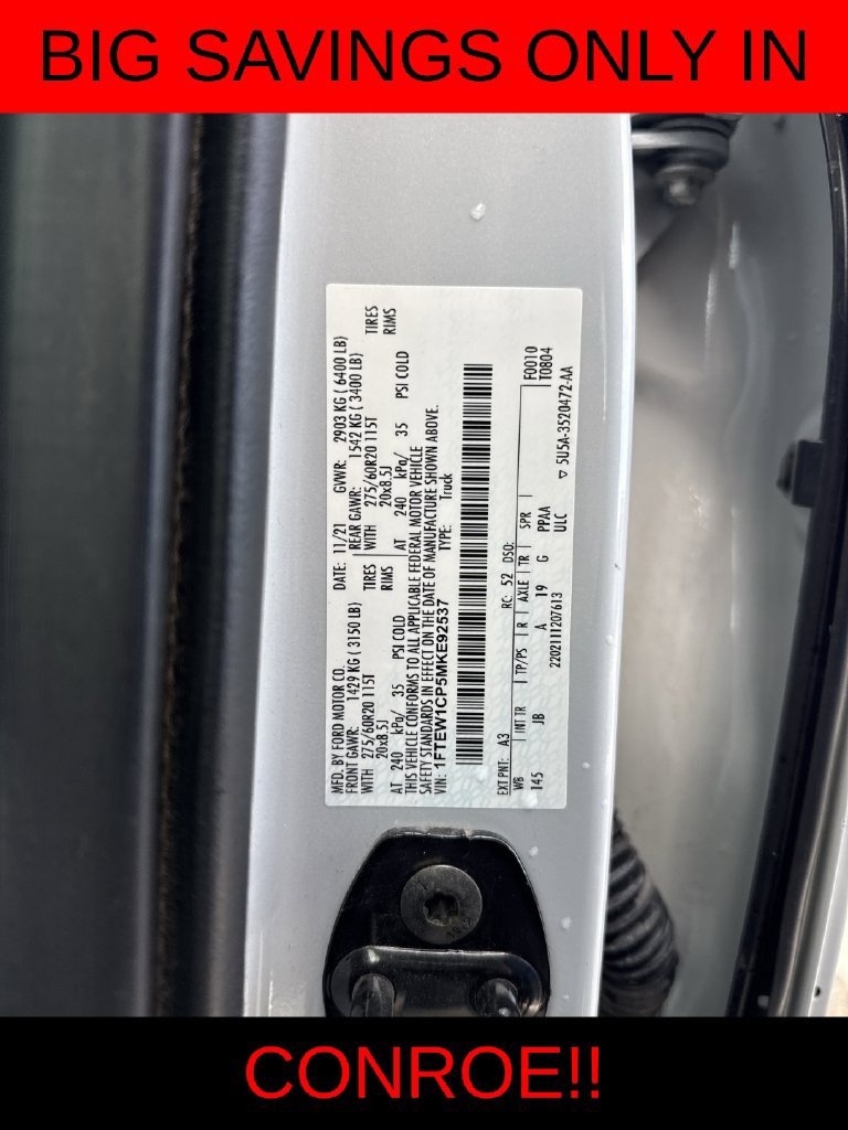 Used 2021 Ford F150 XL w/ STX Appearance Package RWD image 28