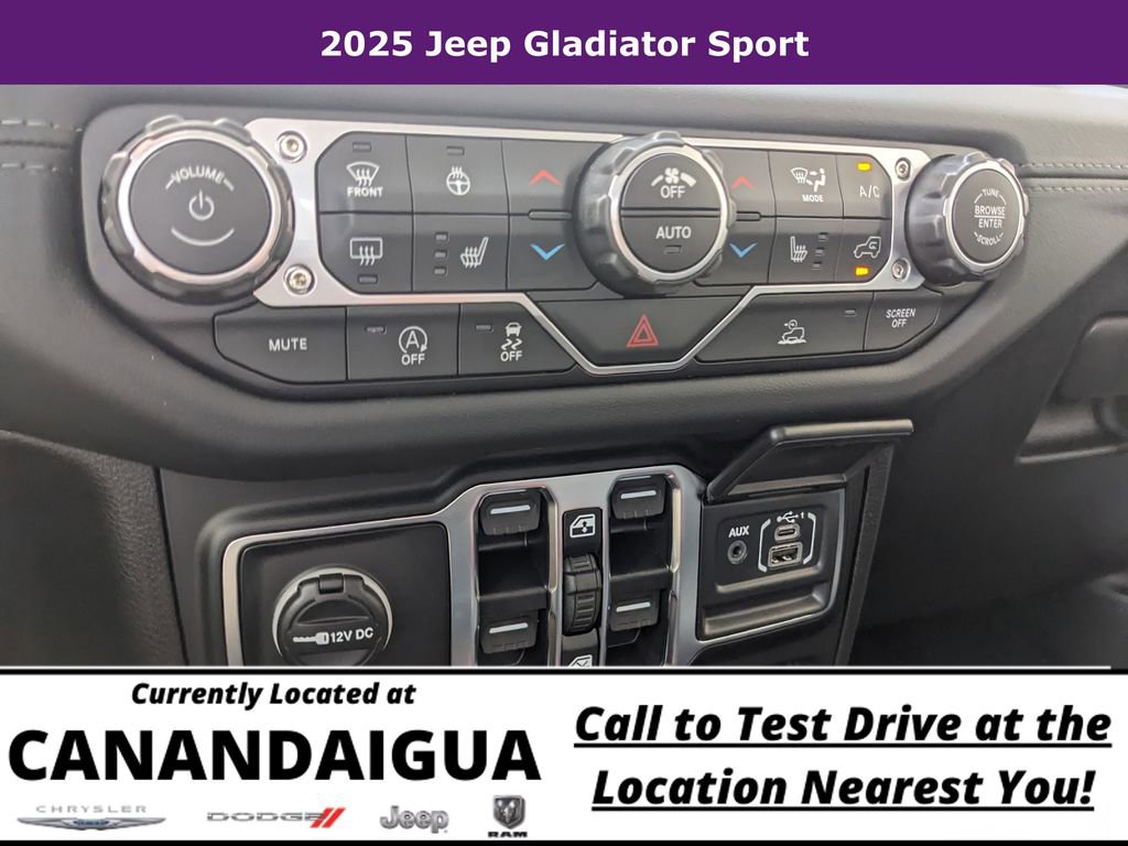 New 2025 Jeep Gladiator Sport AWD/4WD image 29
