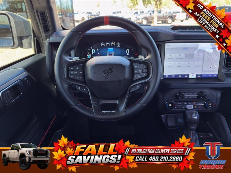 Used 2024 Ford Bronco Raptor w/ Interior Carbon Fiber Pack 6 AWD/4WD image 34