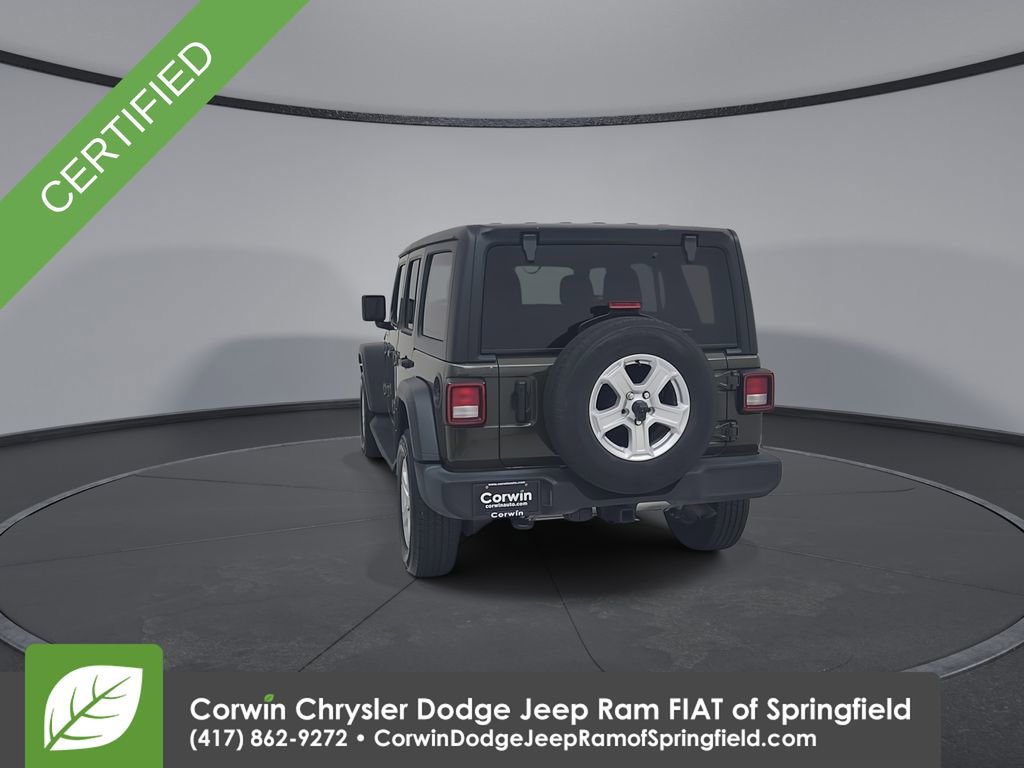 Certified 2022 Jeep Wrangler Unlimited Sport image 12