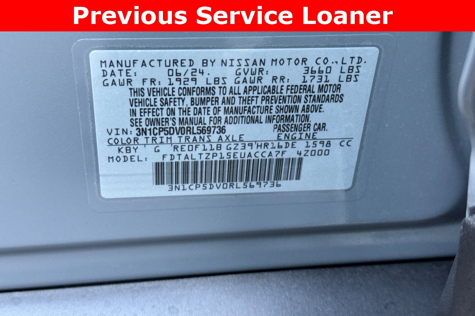 Certified 2024 Nissan Kicks SR w/ SR Premium Package image 35