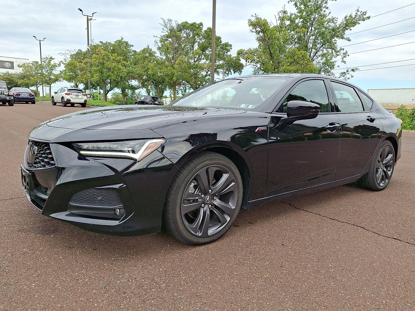 Used 2023 Acura TLX w/ A-SPEC Package AWD/4WD image 3