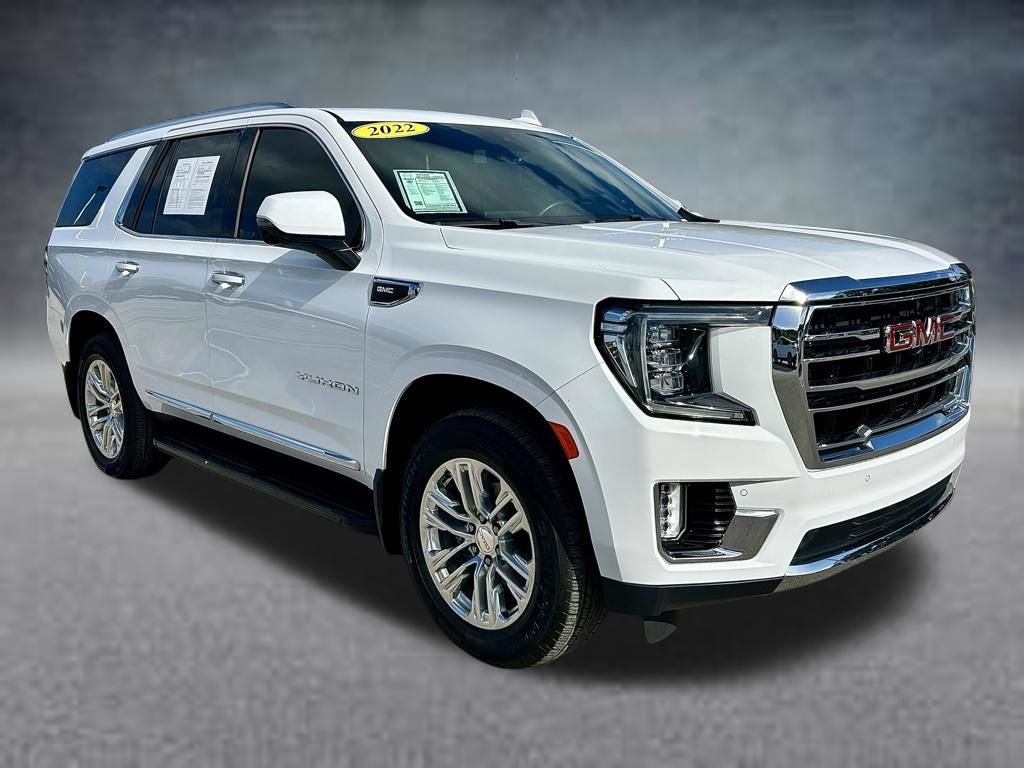 Used 2022 GMC Yukon SLT w/ SLT Luxury Package AWD/4WD image 3