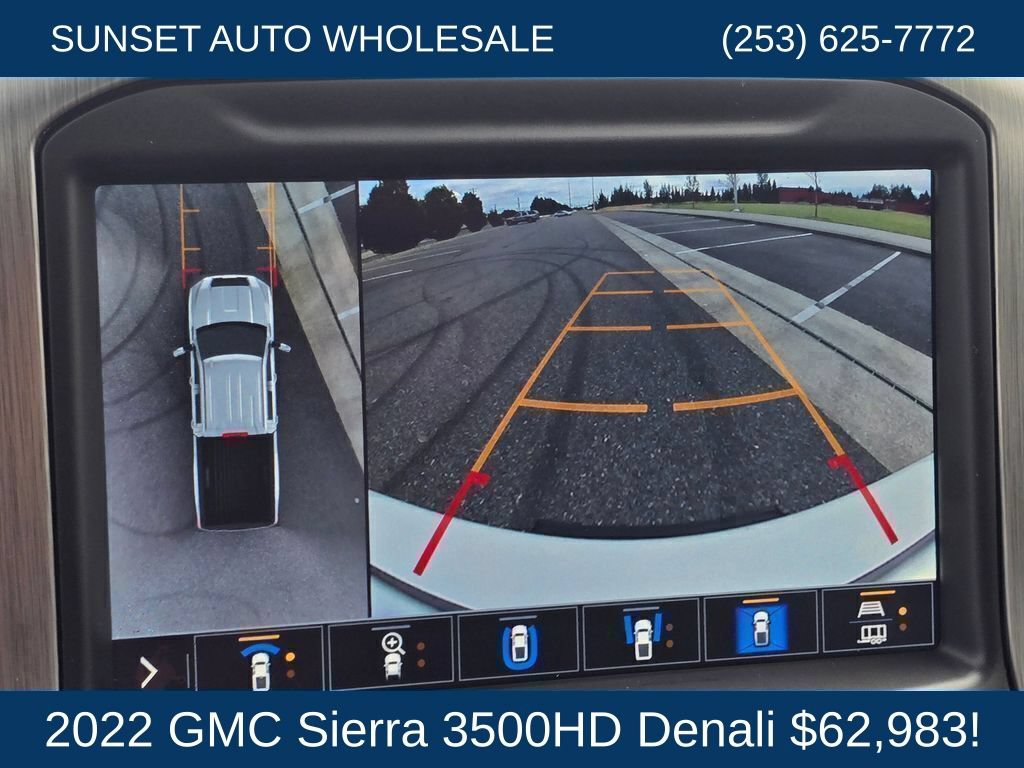 Used 2022 GMC Sierra 3500 Denali w/ Denali Ultimate Package AWD/4WD image 36