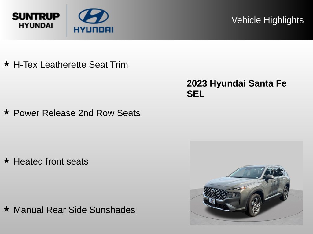 Used 2023 Hyundai Santa Fe SEL w/ Premium Package AWD/4WD image 38