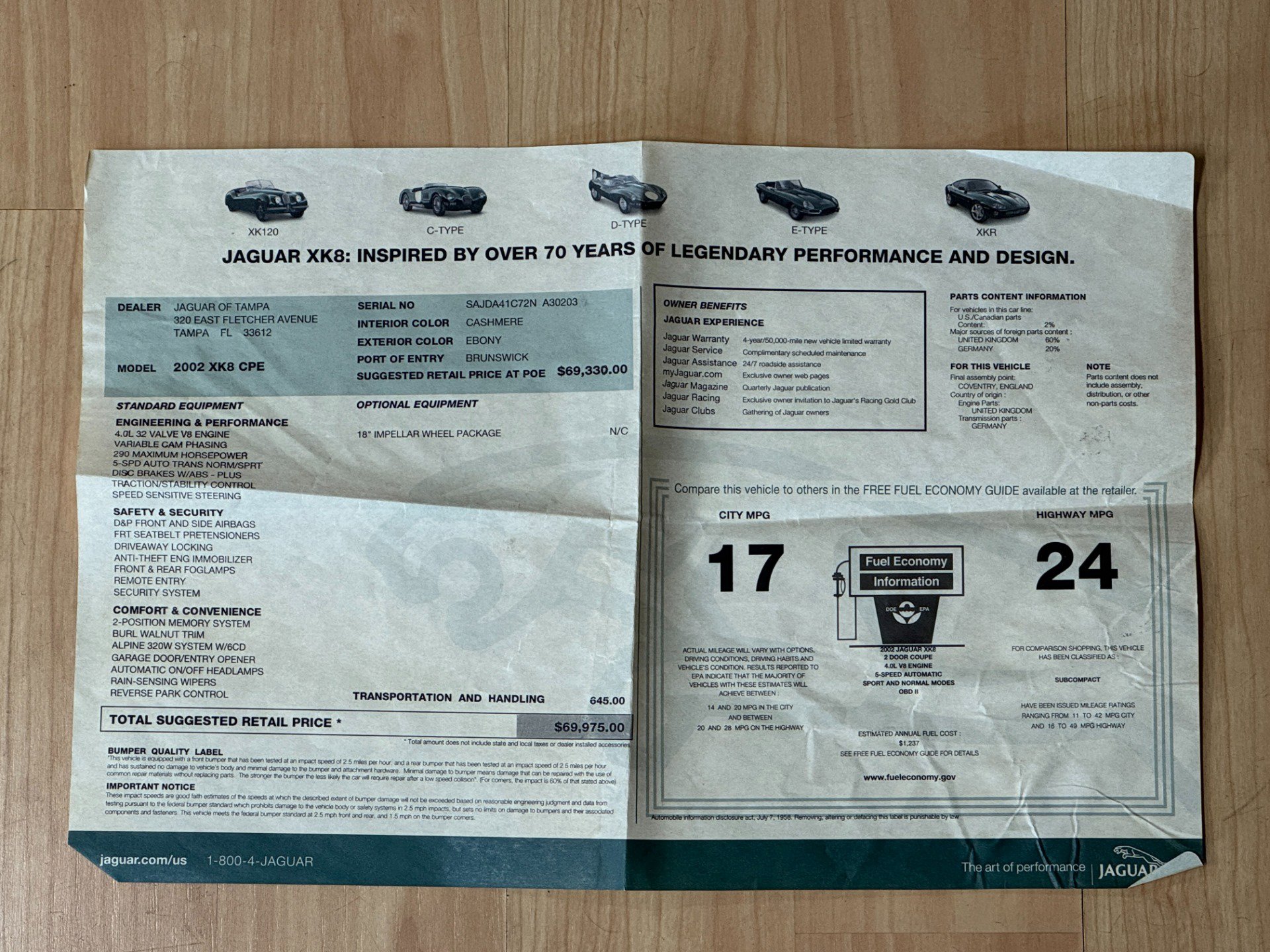 Used 2002 Jaguar XK8 Coupe image 26