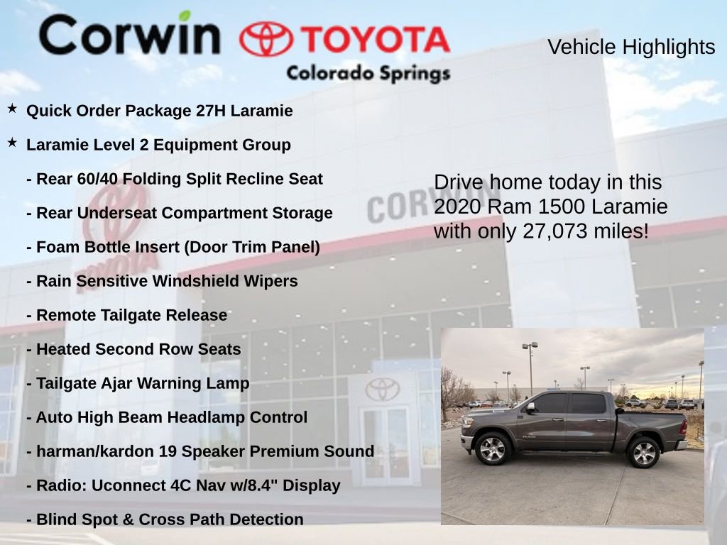 Used 2020 RAM 1500 Laramie image 7