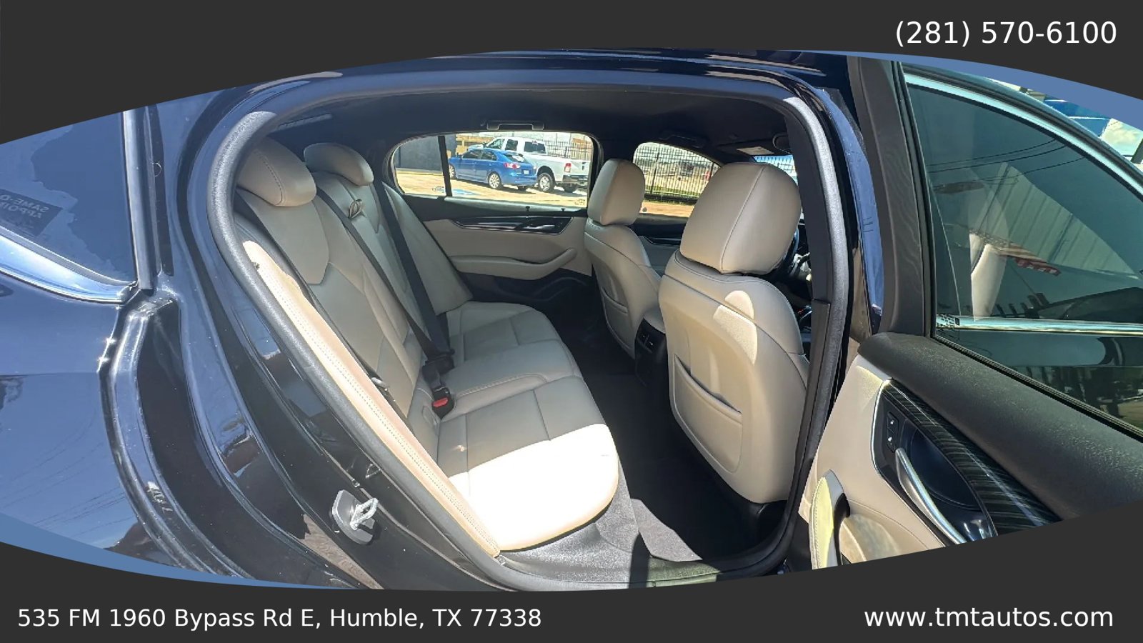 Used 2020 Cadillac CT5 Premium Luxury w/ Driver Awareness Plus Package RWD image 14