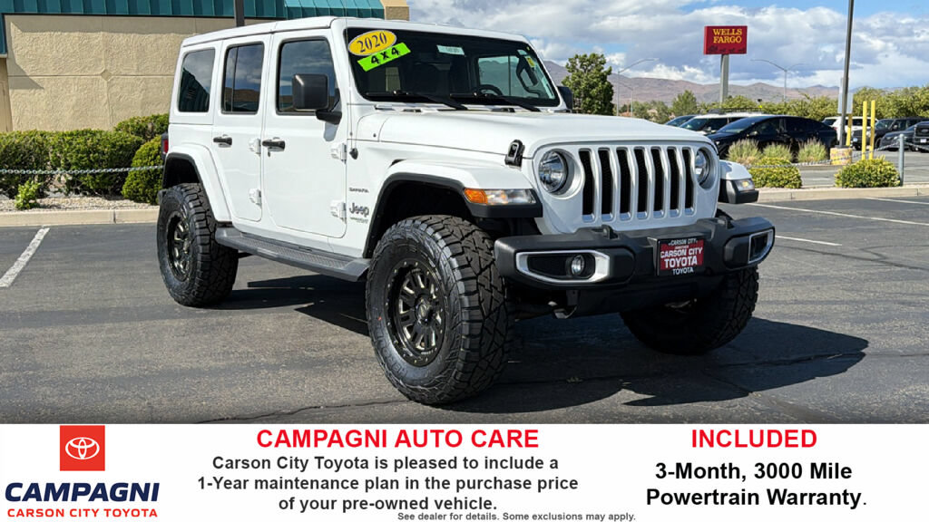 Used 2020 Jeep Wrangler Unlimited Sahara AWD/4WD image 1