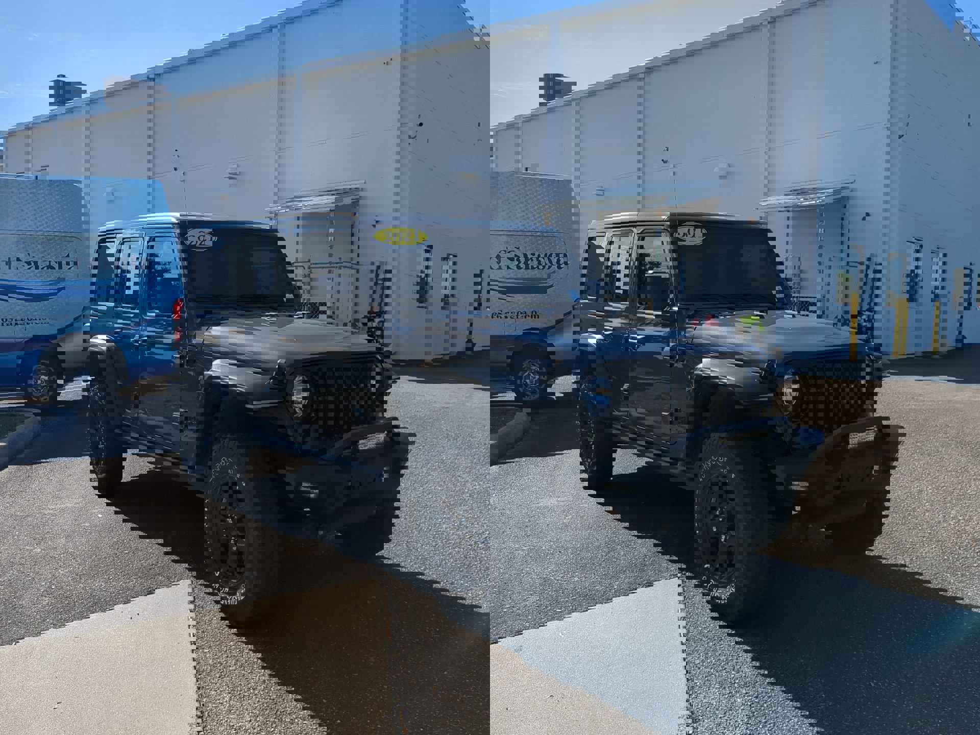 Used 2021 Jeep Wrangler Unlimited Sport image 2