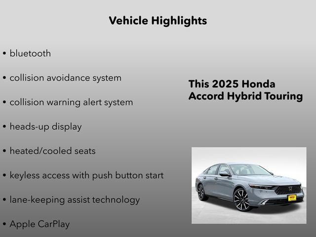 New 2025 Honda Accord Touring image 10
