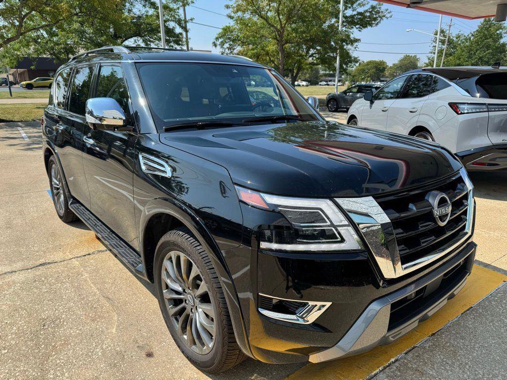 Used 2024 Nissan Armada Platinum w/ Captain's Chairs Package