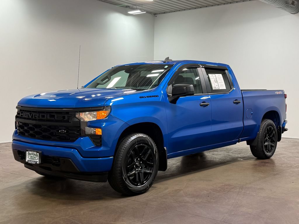 Used 2023 Chevrolet Silverado 1500 Custom w/ LPO, Dark Essentials Package AWD/4WD image 8
