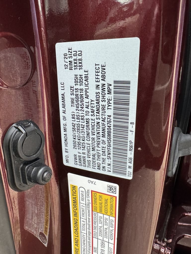 Used 2021 Honda Pilot EX-L image 36