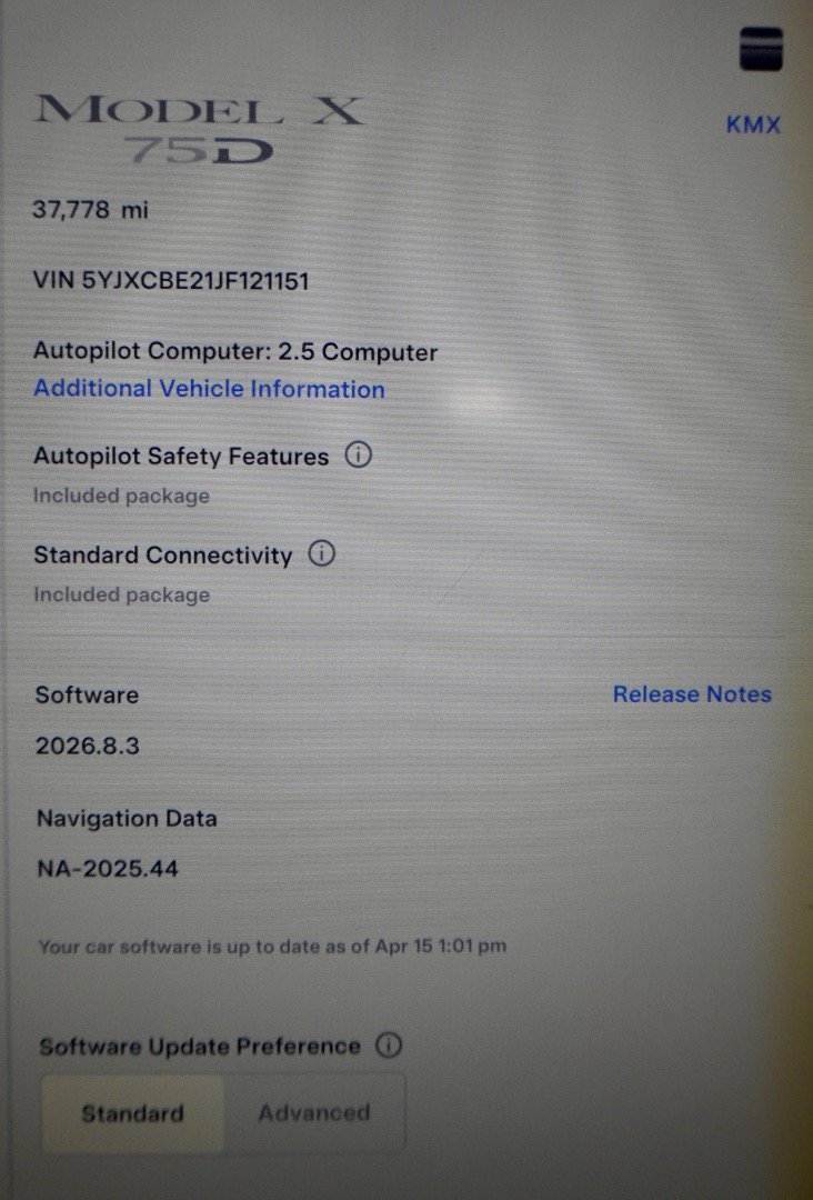 Used 2018 Tesla Model X 75D AWD/4WD image 22