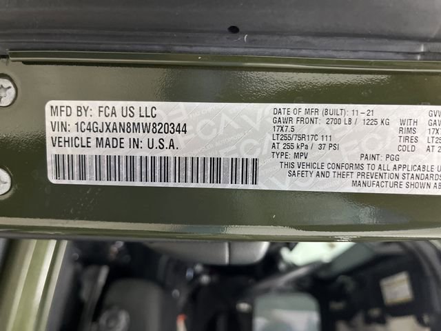 Used 2021 Jeep Wrangler Sport AWD/4WD image 38