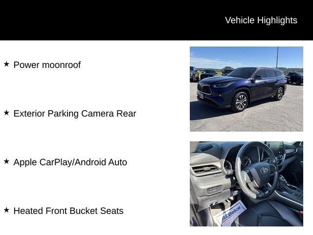 Used 2021 Toyota Highlander XLE AWD/4WD image 7