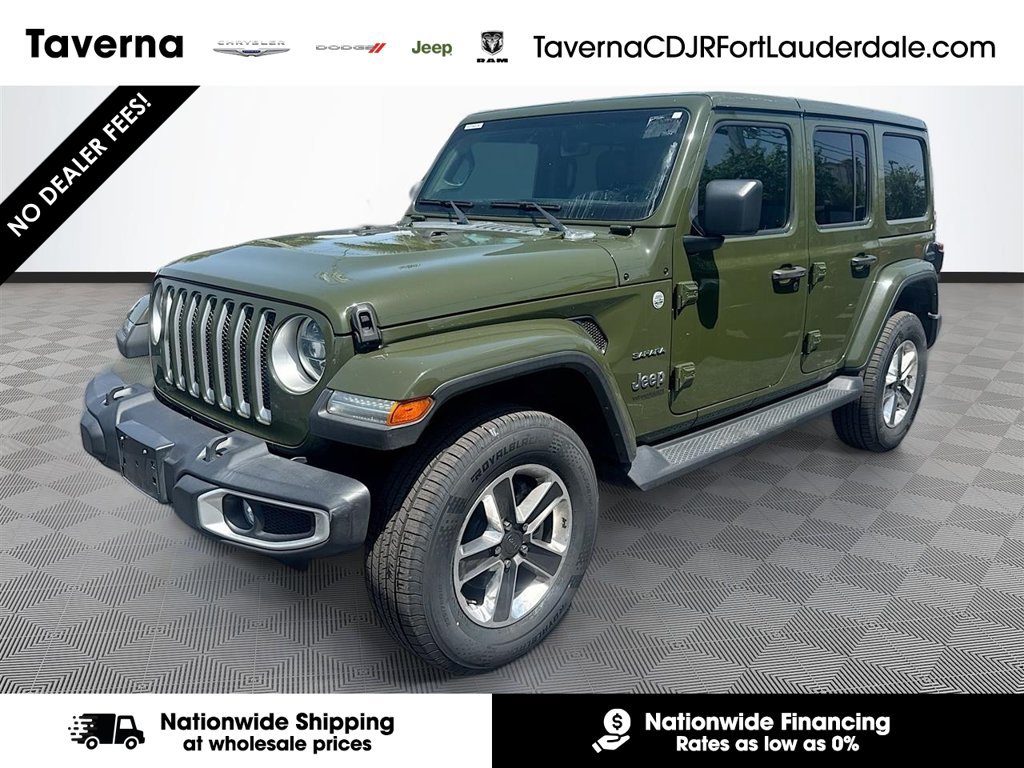 Certified 2022 Jeep Wrangler Unlimited Sahara w/ LED Lighting Group