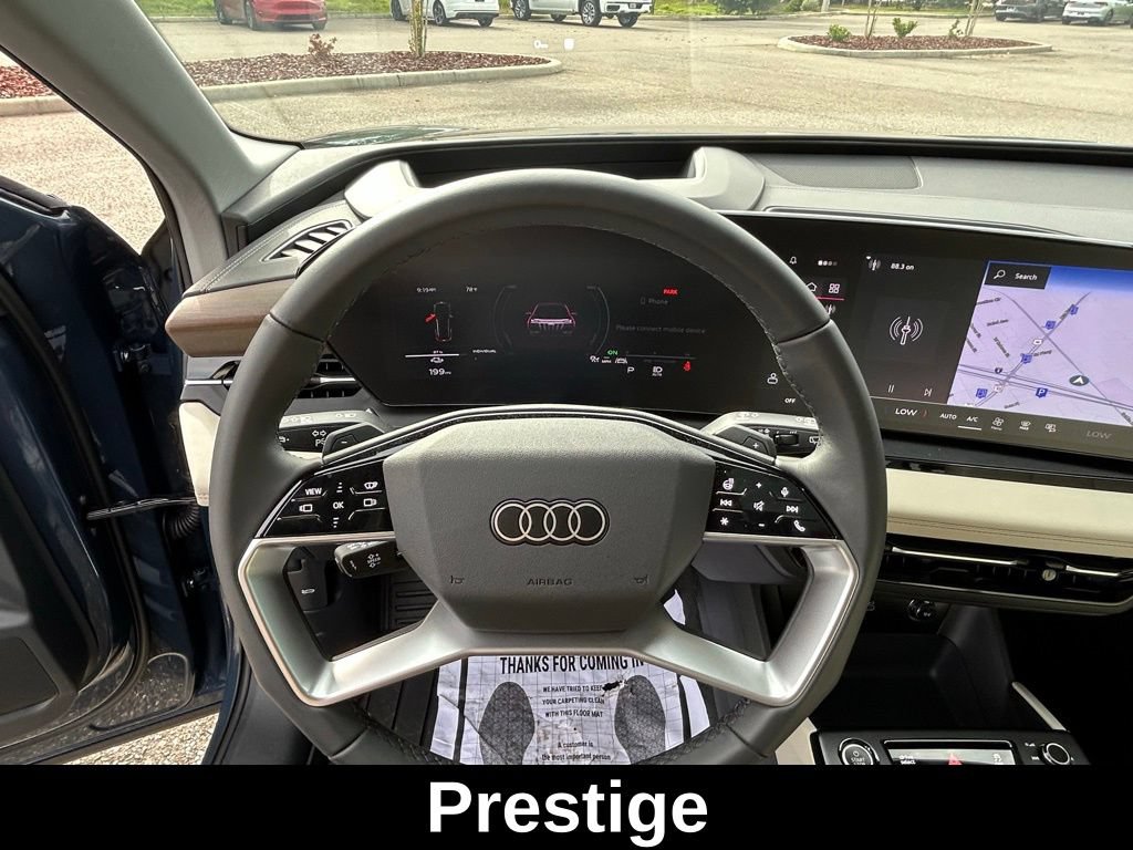 Used 2025 Audi Q6 e-tron Prestige w/ Beige Warm Weather Package AWD/4WD image 22