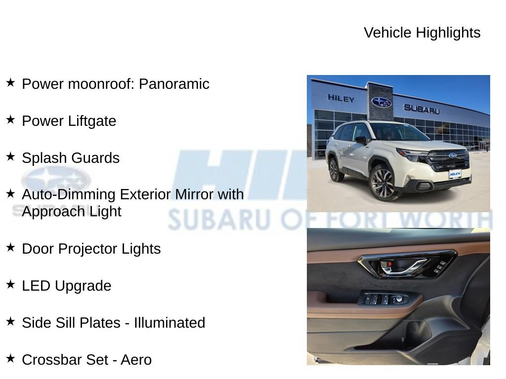 New 2026 Subaru Forester Touring AWD/4WD image 5