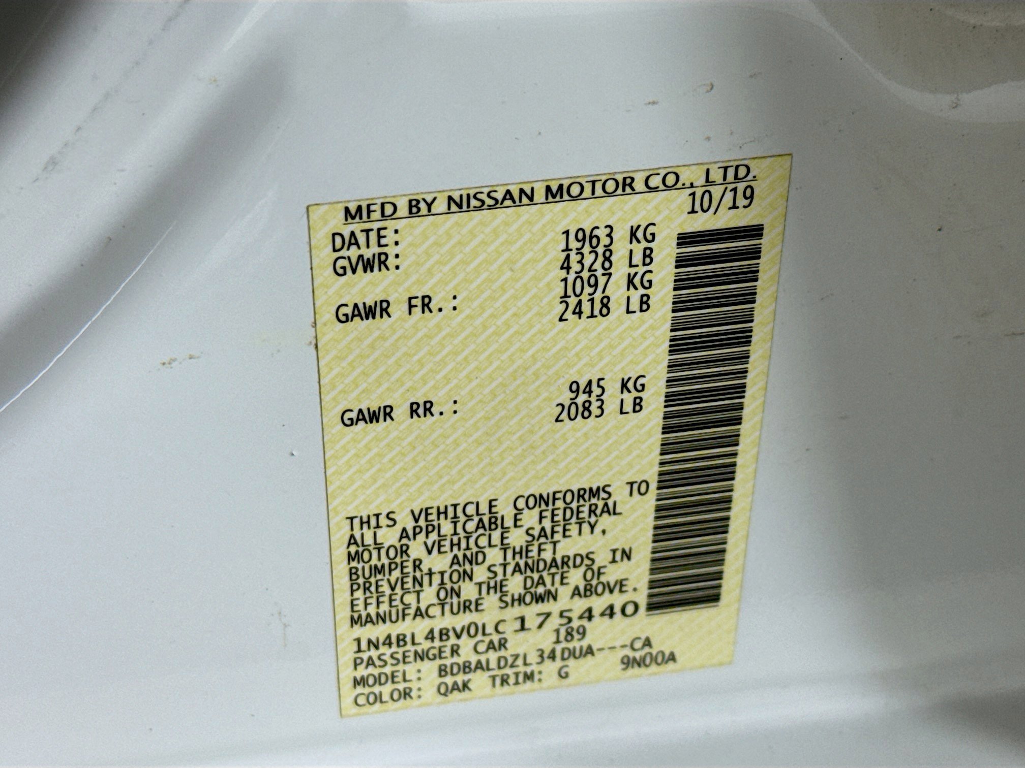 Used 2020 Nissan Altima 2.5 S image 39