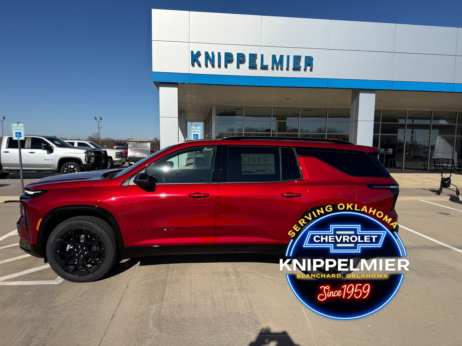 New 2026 Chevrolet Traverse RS image 1