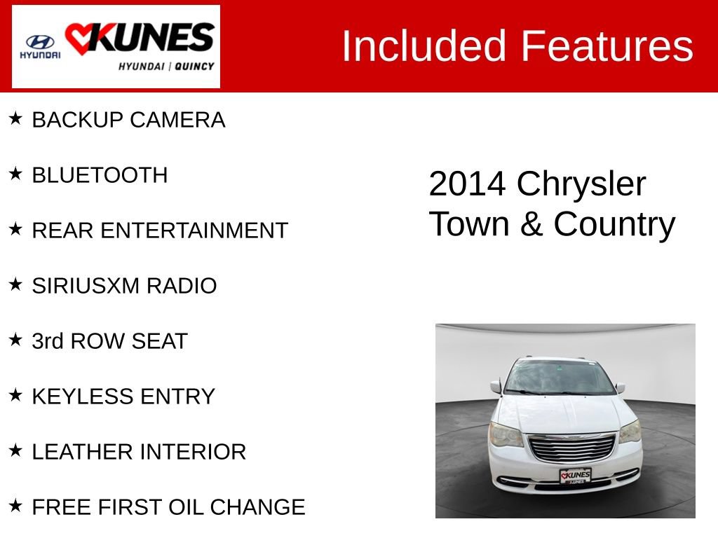 Used 2014 Chrysler Town & Country Touring FWD image 2